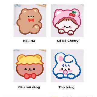 Miếng Lót Chuột Máy Tính Nhiều Hình Siêu Cute