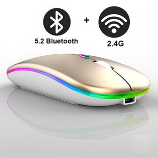 Chuột ko dây bluetooth wireless mouse cho macbok máy tính laptop 29deta kết nối USB sạc pin click không ồn silent