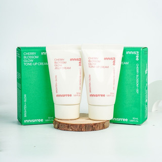 KEM DƯỠNG TRẮNG DA NÂNG TONE INNISFREE JEJU CHERRY BLOSSOM TONE-UP CREAM VÀ JELLY CREAM 50ml