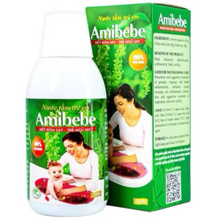 Amibebe - Nước tắm thảo dược cho trẻ sơ sinh và trẻ nhỏ