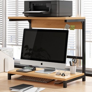 Kệ để màn hình máy tính máy in 2 tầng gọn gàng tiện lợi .