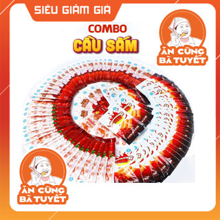 COMBO CẦU SẤM : 30 snack NEM NƯỚNG phên +30 snack SASHIMI+30 snack BÒ KOBE snack đồ ăn vặt- ĂN CÙNG BÀ TUYẾT