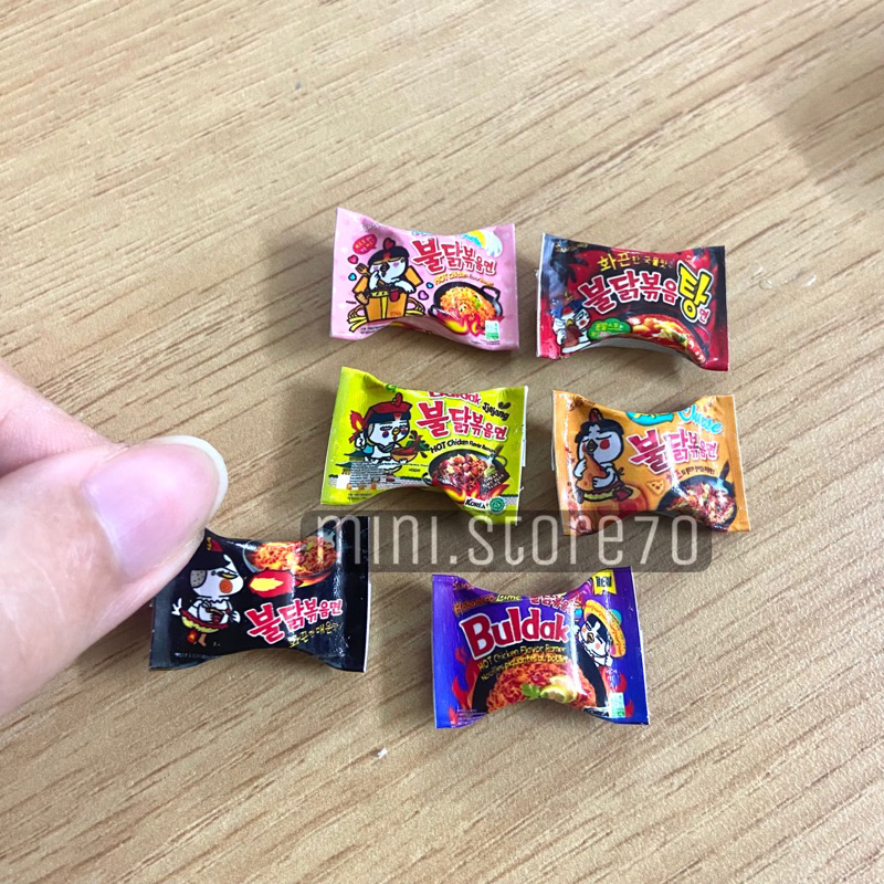 Mô hình đồ chơi các loại mì