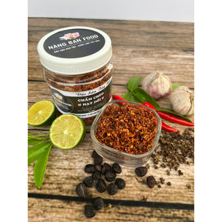 Chẩm Chéo Hạt Dổi SIÊU CAY Lọ 250g ( Gia Vị Chấm)