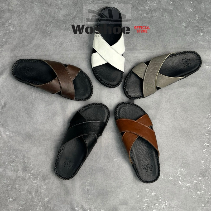 dép nam quai chéo dép nam khâu chỉ nổi dép nam quai bảng chéo