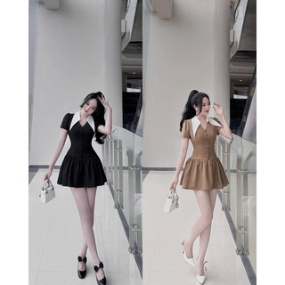 Đầm nhọn nút bọc 55-90kg quỳnh như bigsize