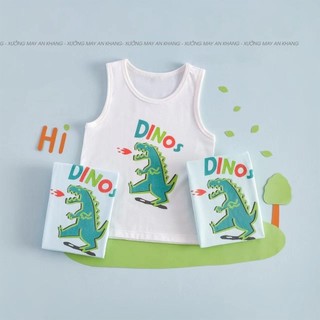 Áo ba lỗ cho bé trai, bé gái kl dino duck