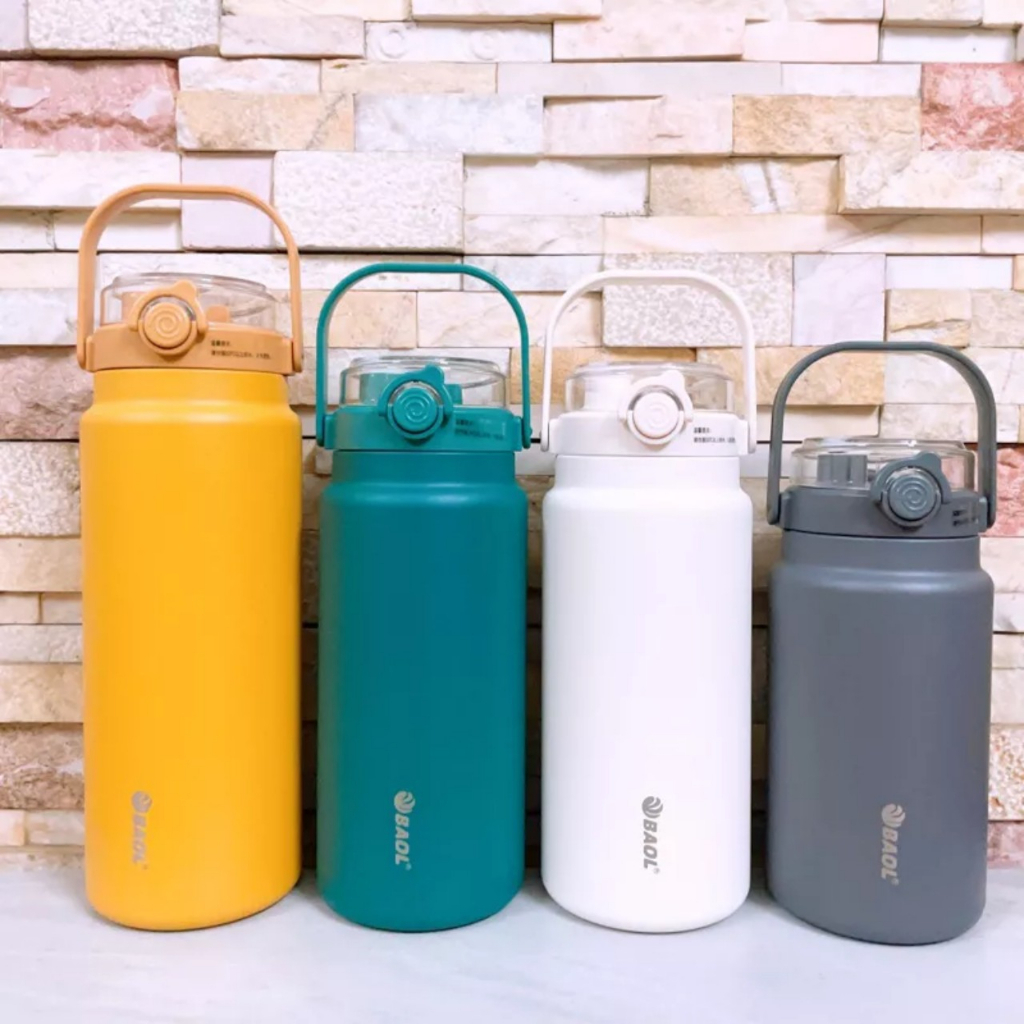 Bình giữ nhiệt BAOL WX-27 inox 304 nắp cực tiện dụng dung tích 1050, 1300, 1500ml HÀNG LOẠI 1
