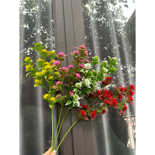 Cỏ Điểm cành cao -cành lá giả trang trí -hoa giả