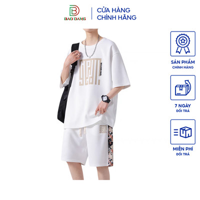 Bộ quần áo thể thao nam vải poly cá sấu thoáng mát thấm hút mồ hôi cao cấp mùa hè 2026 Bảo Đăng.