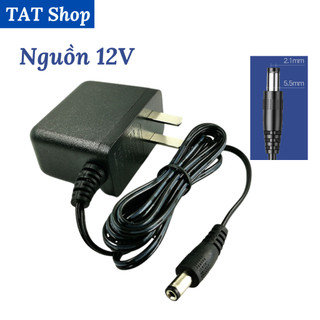Nguồn 12v chân 5.5mm*2.1mm cho: led đèn, camera giám sát, loa đài, máy tính..bảo hành 12 tháng.