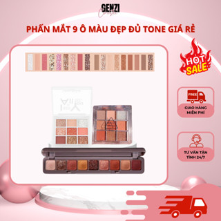  Phấn Mắt 9 Ô Màu Đẹp Đủ Tone - Bảng Mắt Lameila Dikalu Giá Rẻ PMLV 