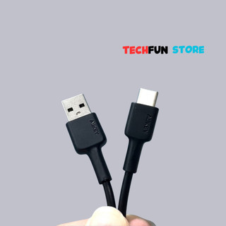 Cáp type-c ngắn 35cm chính hãng aukey hàng xịn, không hộp, siêu bền