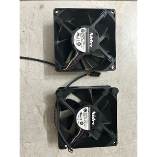 Quạt bl vuông 9cm nidec 12v 0.65a 4 dây siêu khoẻ mát chạy em