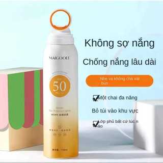 Xịt chống nắng Nano Maigoole SPF 50 dưỡng trắng, cấp ẩm chai 150ml