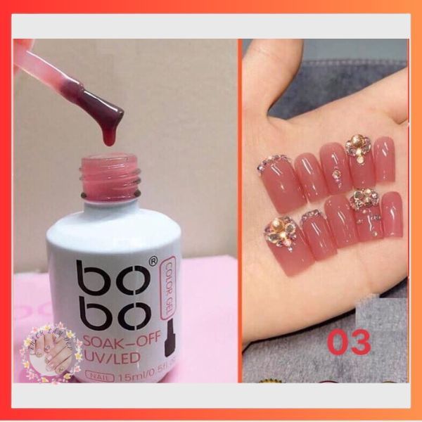 Sơn gel thạch bobo chai 15ml