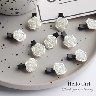  Kẹp Tóc Đính Hoa Trà Trắng Phong Cách Hàn Quốc Dành Cho Nữ 