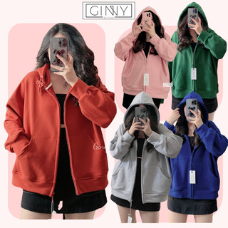 Áo Khoác Nữ Chống Nắng Thun Chân Cua Mira TL013 | Áo khoác nữ dày dặn , túi trong, nón | GinHouse Shop
