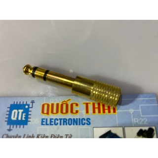Jack chuyển 6li strereo ra jack 3.5