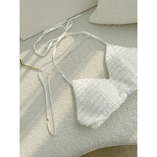 (H.O.H) Set ba món trắng bikini đi biển