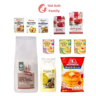 Tổng hợp bột hữu cơ làm bánh cho bé ăn dặm