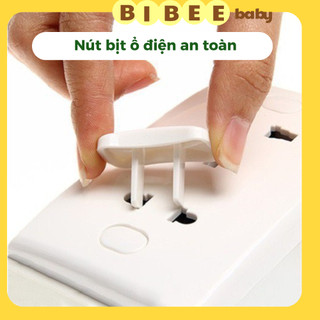 Bịt ổ điện Combo 10 chiếc giữ an toàn cho bé - Bibeebaby
