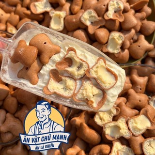 Bánh Gấu Nhân Kem - Ăn Vặt Chú Mạnh