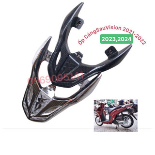 Ốp tay xách vision 2021-2024 crom carbon