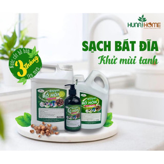 (Mua 1 tặng 1 ) Enzym bồ hòn Hunahome 5 lít