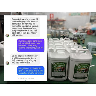 (Mua 1 tặng 1 ) Enzym bồ hòn Hunahome 5 lít