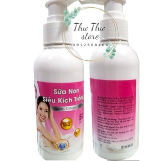 Sữa non kích trắng da toàn thân