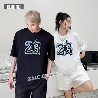 Áo thun jordan 23 chính hãng domino chất vải 100% cotton dày thoáng mát