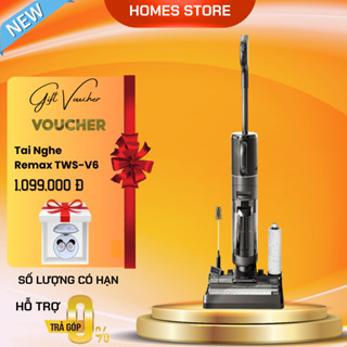  Máy Hút Bụi Lau Sàn Dreame M12 Bản Quốc Tế 14.000 Pa - Tự Động Giặt Giẻ Lau A10 