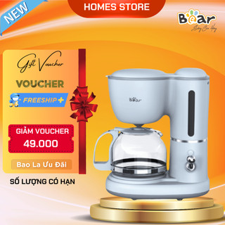 Máy pha cà phê bear sb-cf06a nhỏ gọn tiện dụng pha trà pha coffee tự động - bảo hành 18 tháng