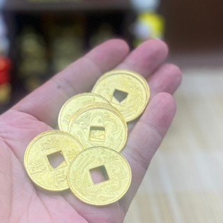 Đồng xu long phụng may mắn tài lộc hạnh phúc