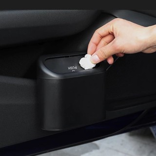 Thùng rác mini gắn trên xe ô tô