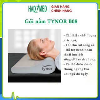 Gối nằm chuẩn y tế TYNOR B08 cải thiện chất lượng giấc ngủ, tốt cho cột sống cổ