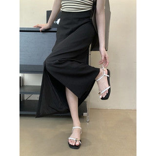 ( Sẵn Đen sz 37 )Sandals Xỏ Ngón Đế Thấp Xinh