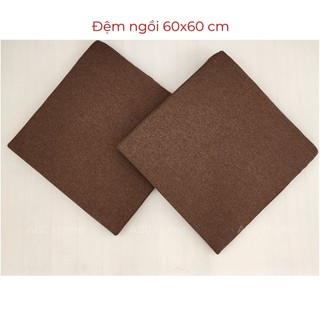 Nệm ngồi thiền, đệm lót ngồi tụng kinh 60x60x3cm