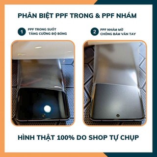 Dán PPF Samsung Note 20, Note 20 Ultra full lưng viền, màn hình