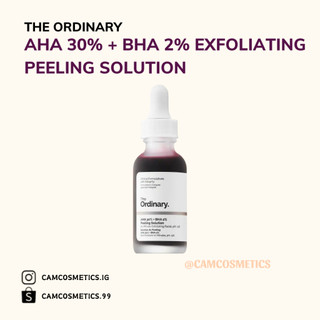 [Bill USA] Tinh chất tẩy da chết The Ordinary AHA 30%+BHA 2% Exfoliating Peeling Solution 30ML