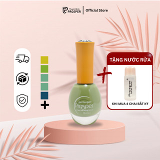 Sơn móng tay PROSPER  No.2 tone màu XANH LÁ - Hàng cao cấp chính hãng