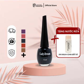 Sơn móng tay PROSPER  Ladydream tone màu TRUYỀN THỐNG - Hàng cao cấp chính hãng