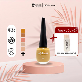 Sơn móng tay PROSPER  Ladydream tone màu DA - Hàng cao cấp chính hãng