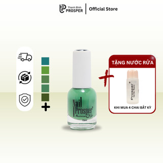 Sơn móng tay PROSPER No.20 tone màu XANH LÁ - Hàng cao cấp chính hãng