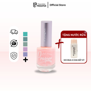 Sơn móng tay PROSPER  No.1 tone màu NUDE - Hàng cao cấp chính hãng