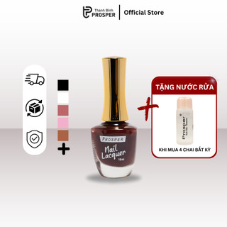 Sơn móng tay PROSPER Gold tone màu TRUYỀN THỐNG - Hàng cao cấp chính hãng