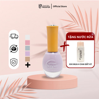 Sơn móng tay PROSPER  No.2 tone màu NUDE - Hàng cao cấp chính hãng