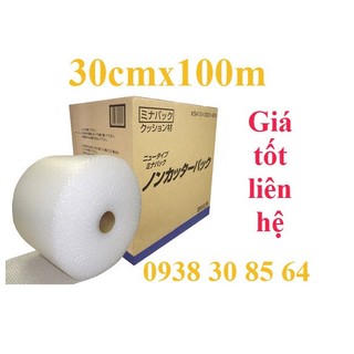 Cuộn Xốp Bọc Hàng Khổ 30cmx100m, Xốp Hơi Gói Hàng