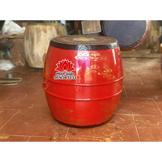 Trống đình chùa, trống nhà thờ Đk mặt 40cm x cao 50 cm, trống trường học
